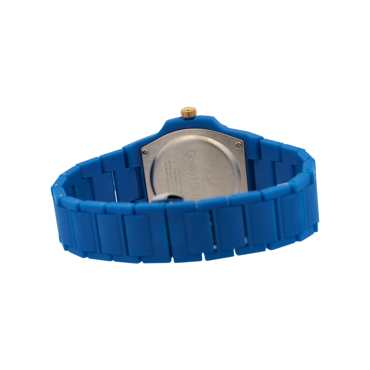 Orologio Indici in Cristallo Blu