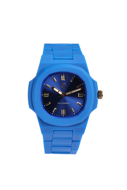 GDL Watch Blu Polycarbon  Blu Dial