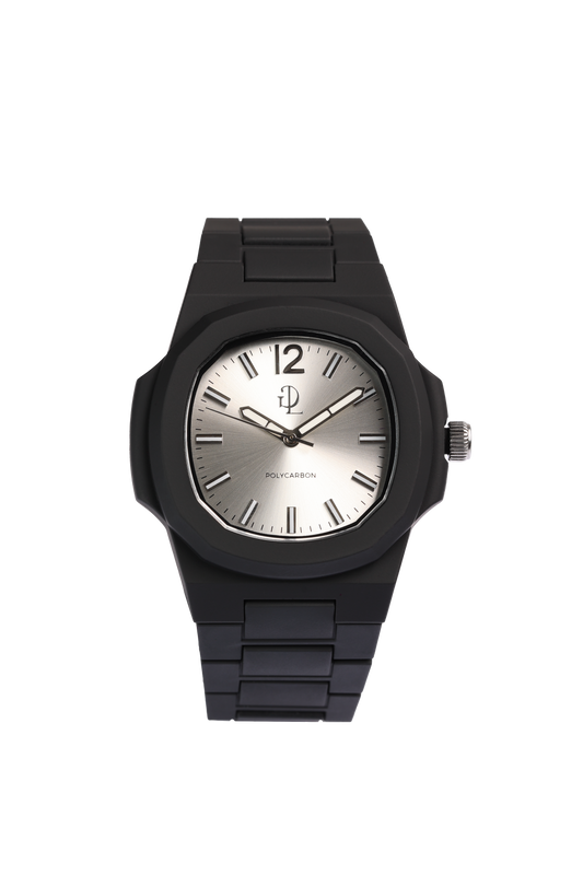 GDL Watch  Polycarbon  Nero Dial Argento
