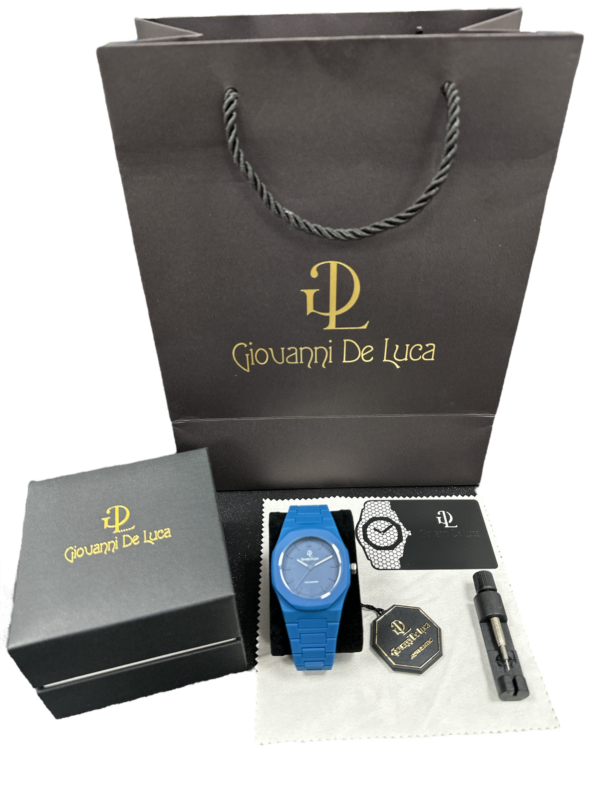 l GDL Polycarbon orologio Blu è leggero e comodo da indossare. Realizzato con materiali di alta qualità, è ideale per chi cerca un orologio leggero che possa essere indossato ogni giorno. Non solo ti aiuta a tenere il tempo, ma aggiunge anche un tocco di stile al tuo look quotidiano.