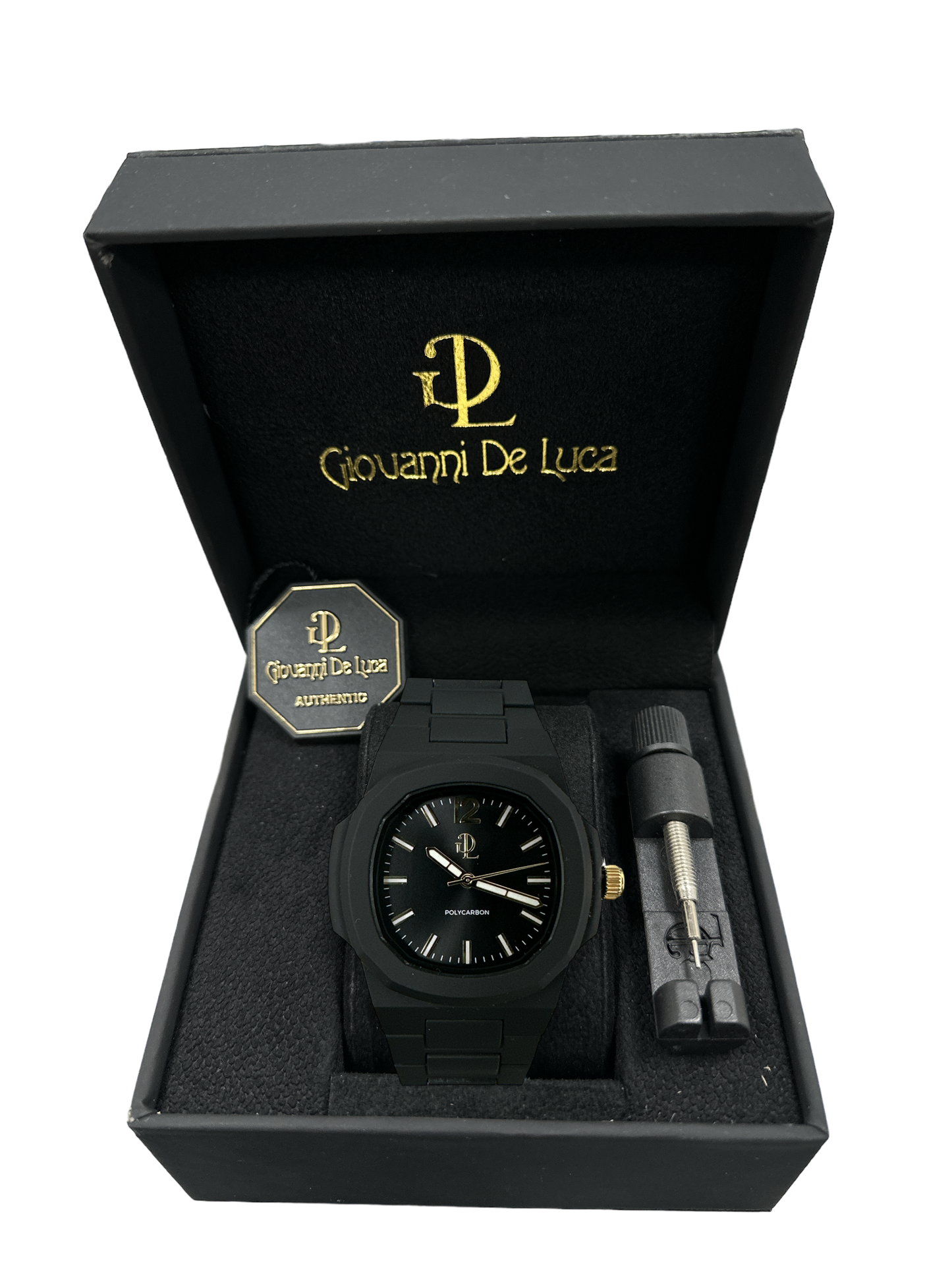 GDL Watch  Polycarbon  Dial Black