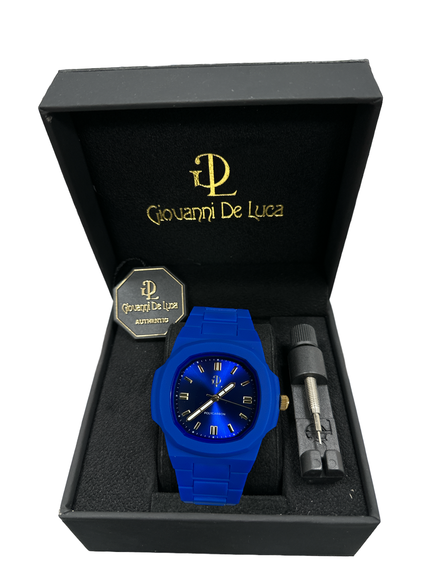 GDL Watch Blu Polycarbon  Blu Dial