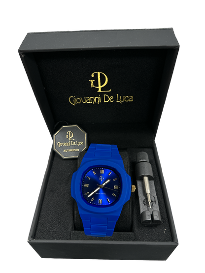 GDL Watch Blu Polycarbon  Blu Dial