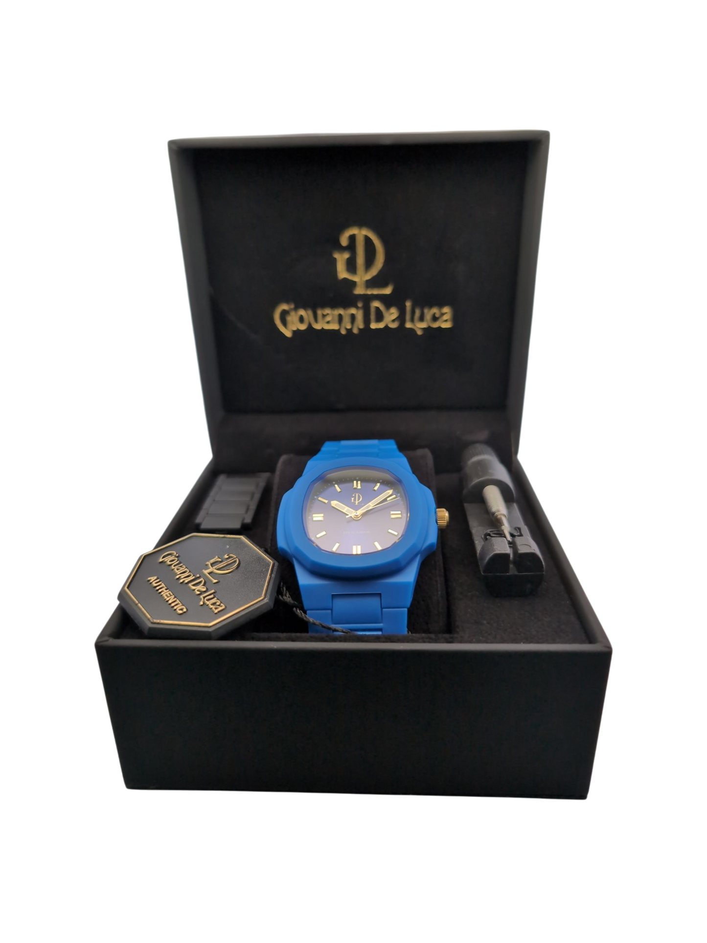 GDL Watch Blu Polycarbon  Blu Dial
