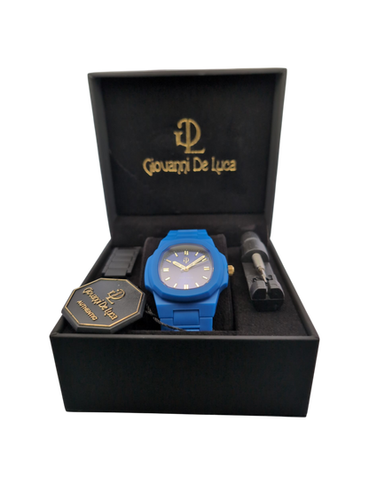 GDL Watch Blu Polycarbon  Blu Dial