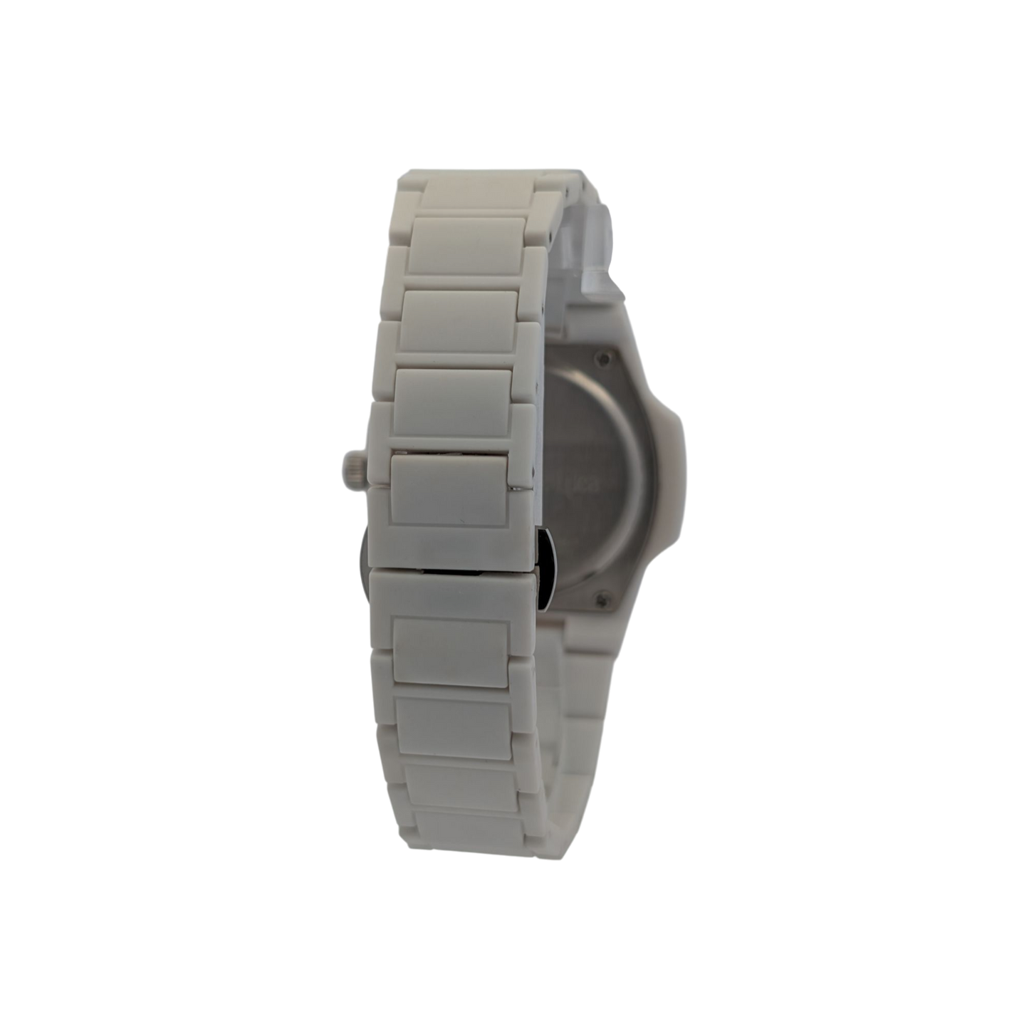 GDL Polycarbon Orologio Bianco Quadrante acquamarina