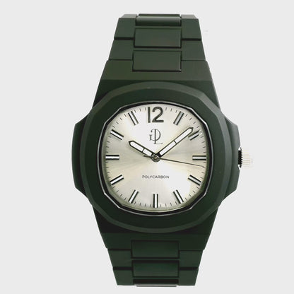 GDL Watch  Polycarbon  Nero Dial Argento