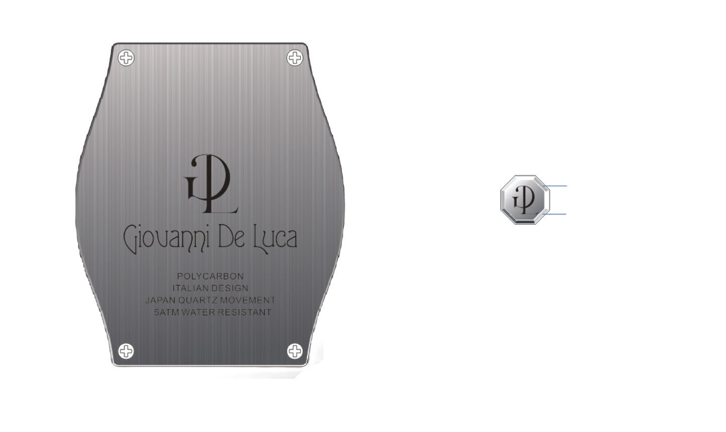 GDL Polycarbon orologio Blu